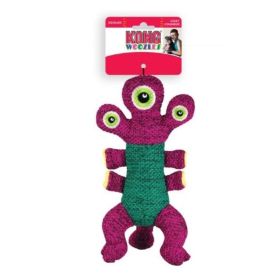 KONG Woozles Sqeaking Dog Toy Medium Pink