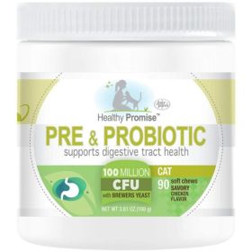 Four Paws Healthy Promise Pre and Probiotic Supplement for Cats