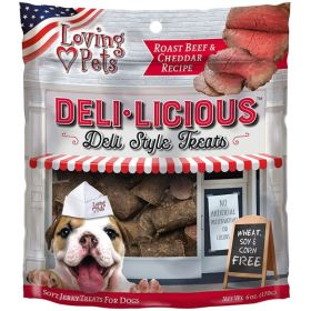 Loving Pets Deli Licious Deli Style Treats Roast Beef and Cheddar Recipe