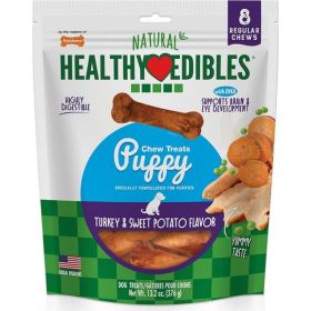 Nylabone Healthy Edibles DHA Omega 3 Puppy   Turkey & Sweet Potato Flavor