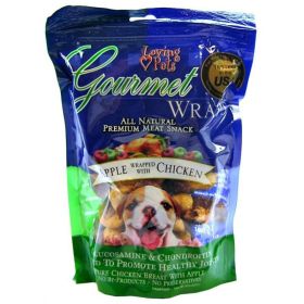 Loving Pets Gourmet Apple & Chicken Wraps