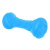 Dog Fetch Toy Outdoor Barbell Dog Toy for Small Medium and Large Breed Dogs Floating Dog Toy Blue Color