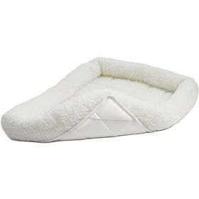 MidWest Quiet Time Fleece Bolster Bed for Dogs (Option: Small  1 count)