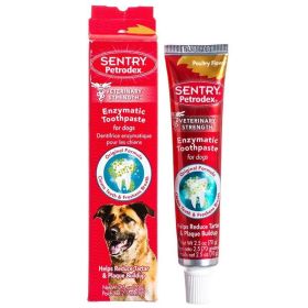 Petrodex Enzymatic Toothpaste for Dogs & Cats  Poultry Flavor (Option: 2.5 oz)