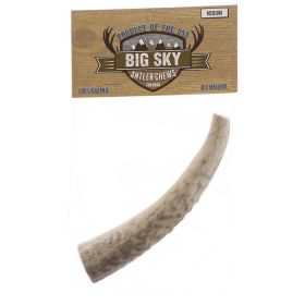 Big Sky Antler Chew for Dogs (Option: Medium  1 Antler Dogs Over 40 lbs  (6" to 7" Chew))