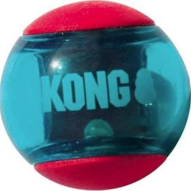 KONG Squeezz Action Ball Red (Option: Large  2 count)