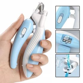 Cute Pets Nail Clippers Labor-Saving Dogs Nail Clipper Scissors  Professional Pet Nail Clippers Cat Nail Trimmer Labor-Saving Pet Claw Grooming Scisso (Color: Blue)