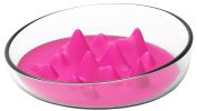 Pet Life 'Cirlicue' Mountain Shaped Modern Slow Feeding Pet Bowl