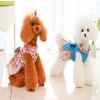 Dog Dress Bowknot Floral Dress Cute Rosette Dog Sundress Dog Princess Dresses